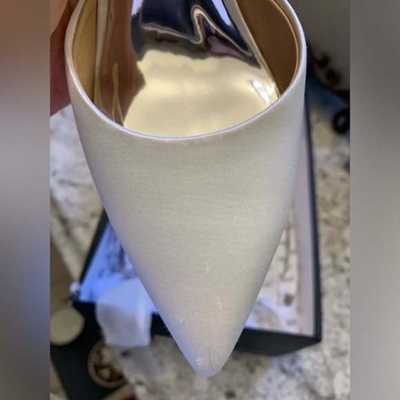 Badgley Mischka size 5.5 jeweled heels - Picture 5 of 8